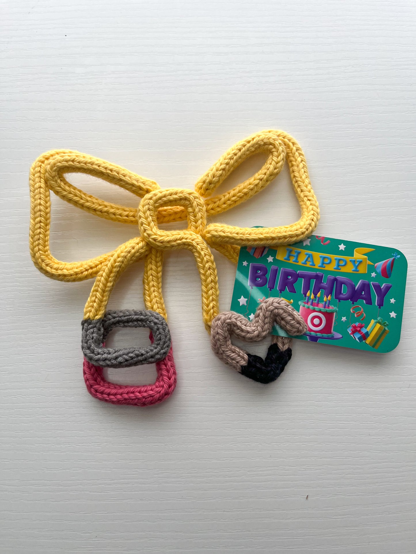 Knit Wire Bow - Classic Pencil