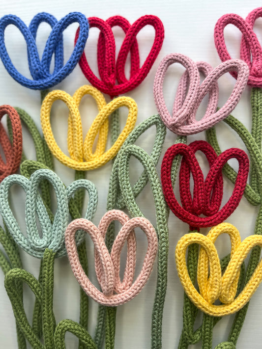 Knit Wire Tulip